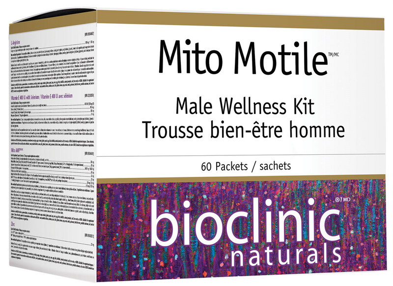 BioClinic Mito Motile® Male Wellness Kit (60 packets)