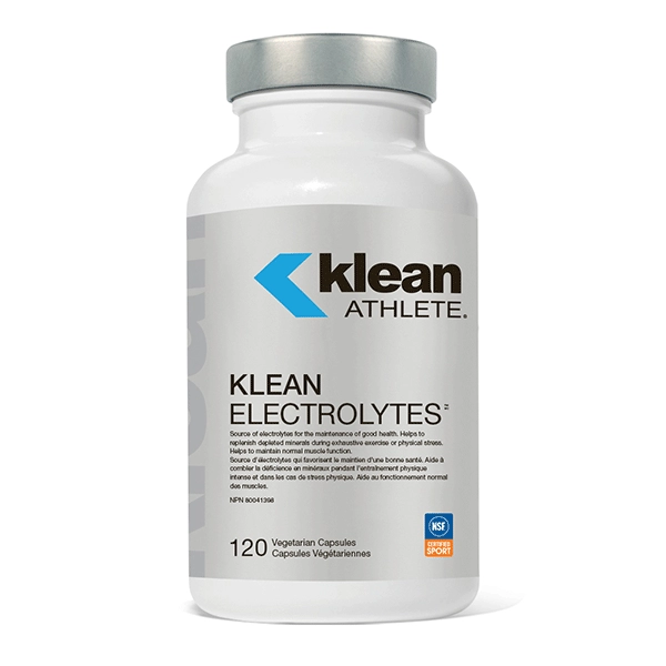 Klean Athlete Klean Electrolytes (120 Vegetarian Capsules)