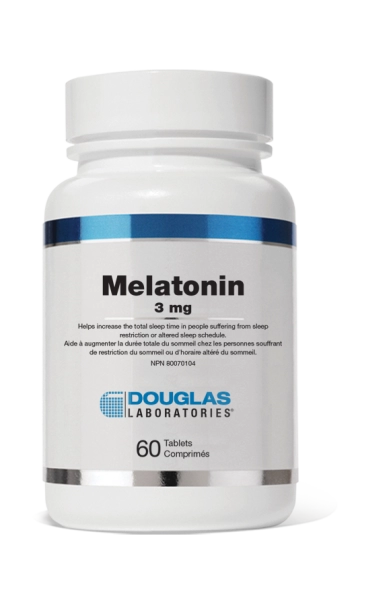 Douglas Laboratories Melatonin 3 mg (60 Tablets)