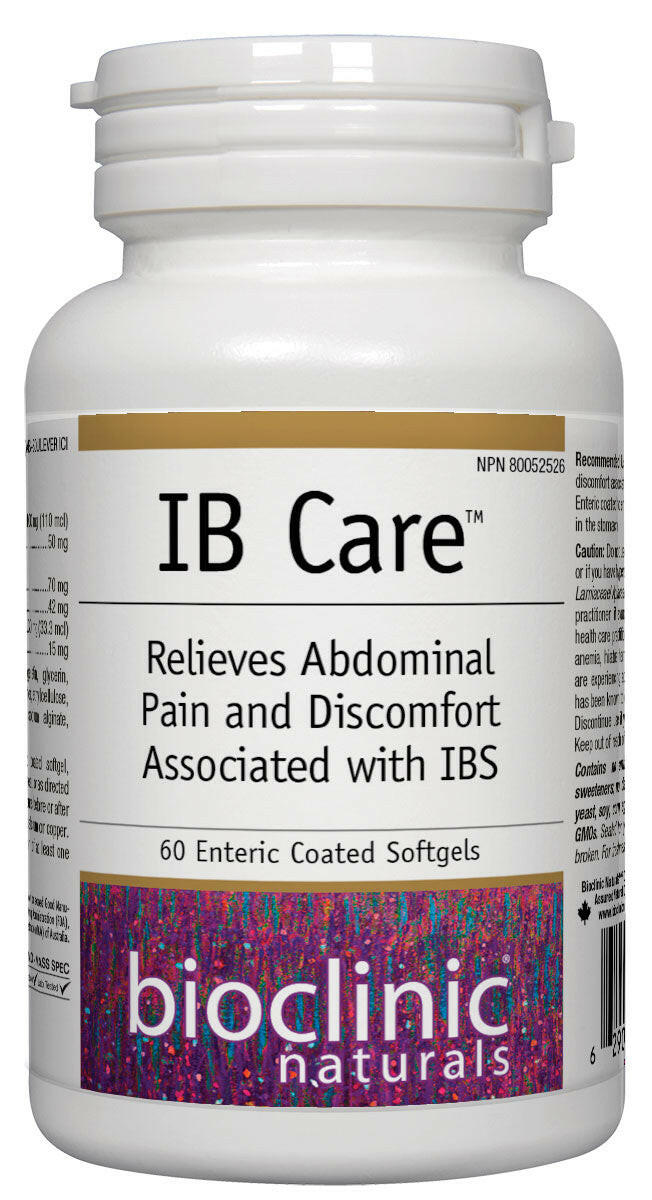 BioClinic Naturals IB 照護（60 粒腸溶軟膠囊）