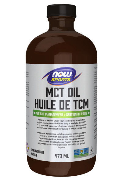 NOW MCT Oil 100% Pure (473mL)