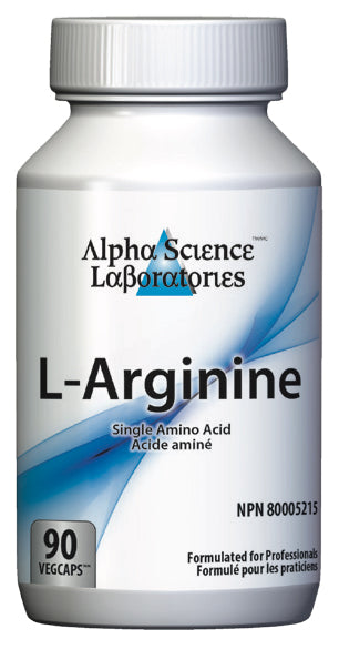 Alpha Science Laboratories L-精胺酸（90 粒 vcap） 