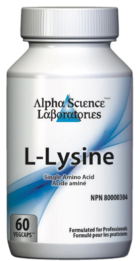 Alpha Science Laboratories L-Lysine (60 vcaps)