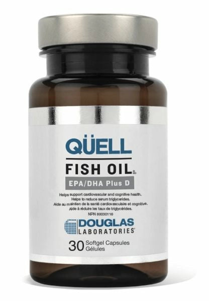 QUELL 魚油 EPA/DHA Plus D（30 粒軟膠囊）