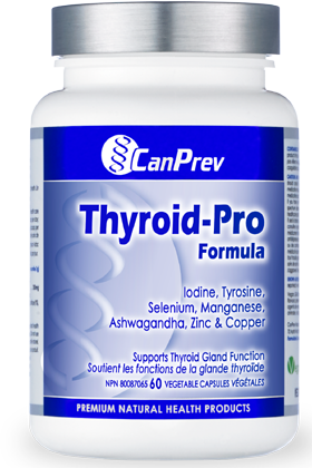 CanPrev Thyroid-Pro Formula (60 Vegetable Capsules)