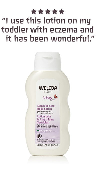 Weleda Baby Sensitive Care body lotion (6.8Fl oz/200mL)