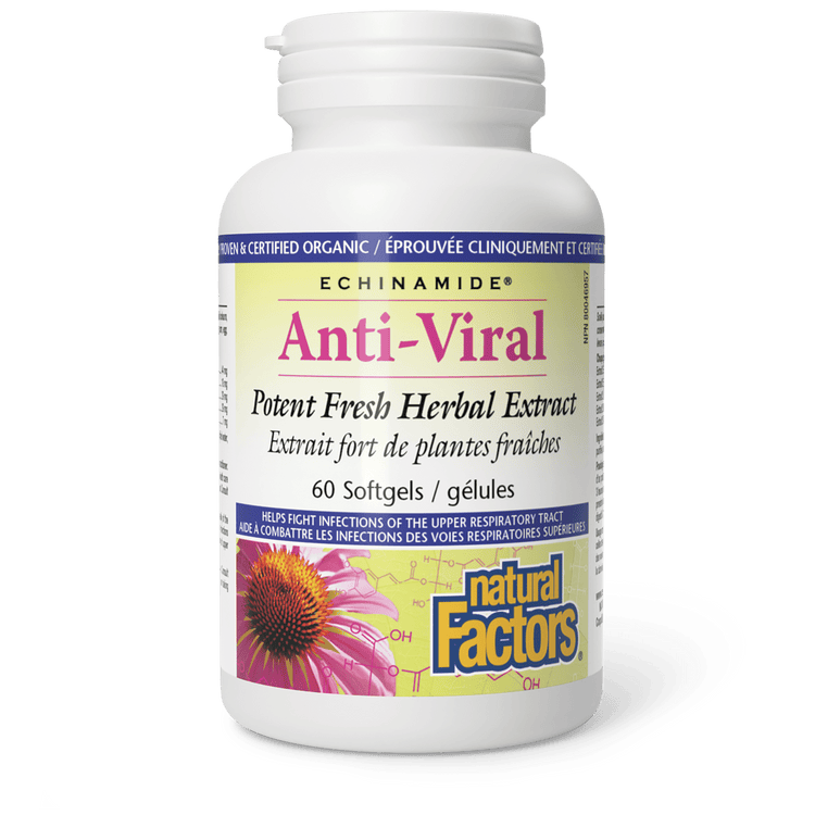 Natural Factors Anti-Viral Herbal Extract (60 Softgels)