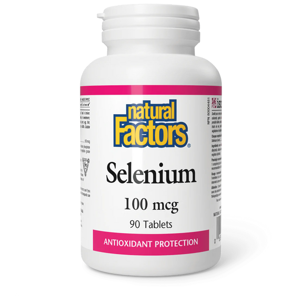 Natural Factors Selenium 100mcg (90 tablets)