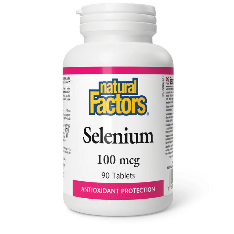 Natural Factors Selenium 100mcg (90 tablets)