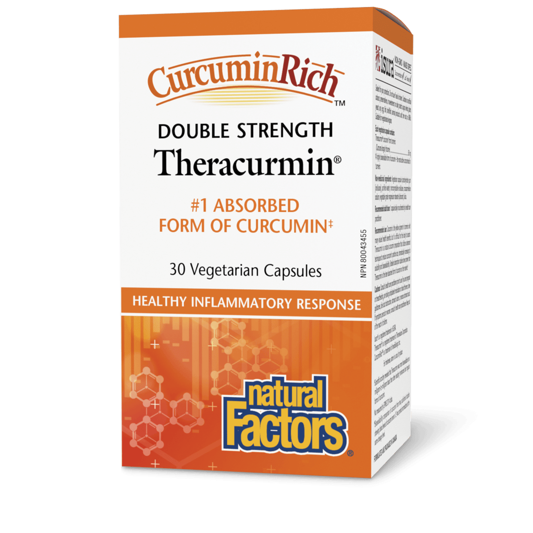 Natural Factors (自然因子) 雙倍強度 Theracurmin 60 毫克 (30/60 VCap) 