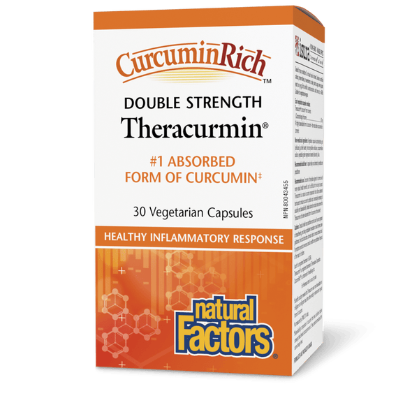 Natural Factors Double Strength Theracurmin 60mg (30/60 VCap)